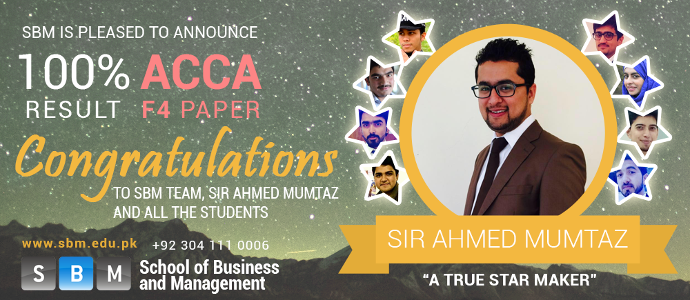 Congratulations to SBM, Sir Ahmad Mumtaz and all the students